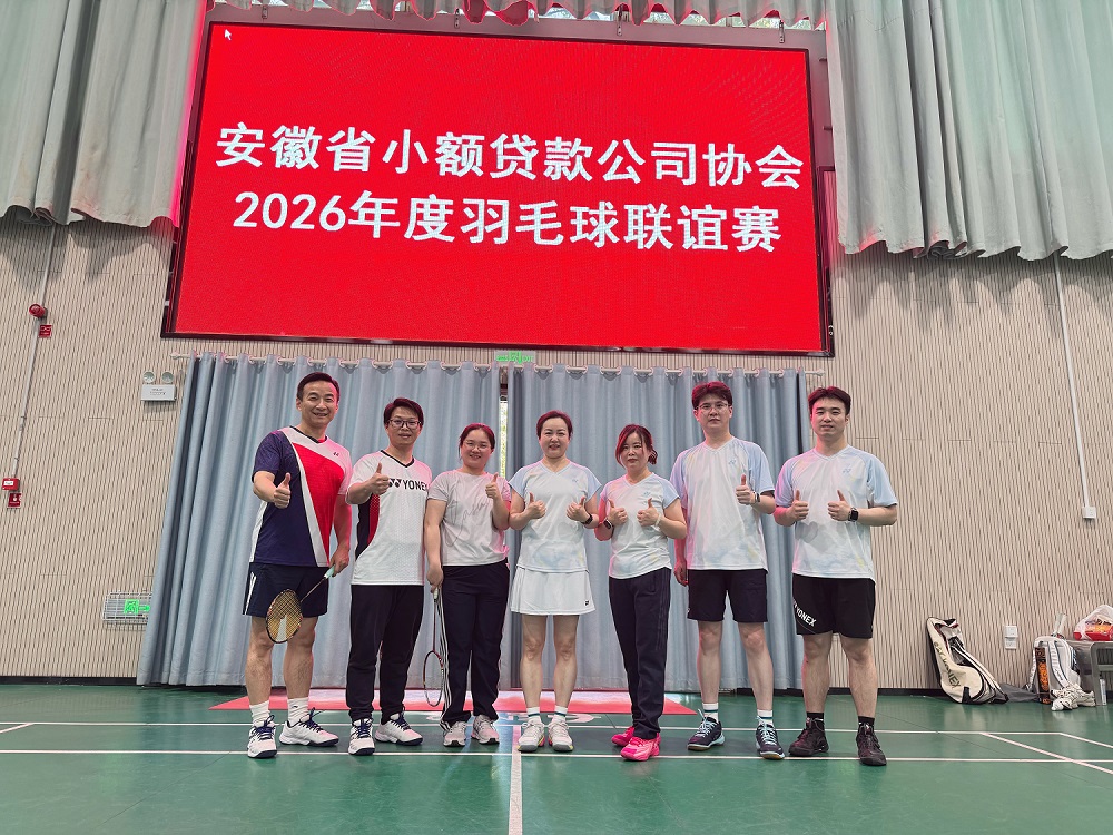 省小贷协会羽毛球比赛2